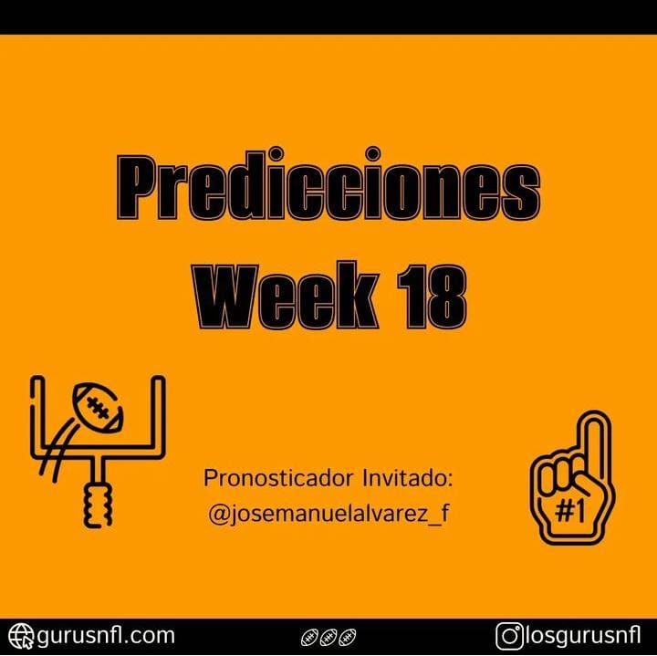 LosGurusNFL's tweet photo. Escenarios de Playoffs de esta semana 18 y nuestras predicciones en la web:

https://t.co/YmmUpWupDH

#GurusNFL https://t.co/T83NG25ujL