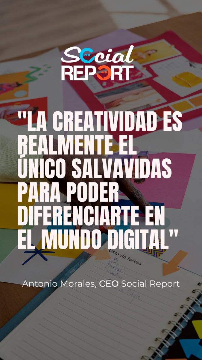 SocialReportVE's tweet photo. La Creatividad es realmente el único salvavidas para poder diferenciarte en el mundo digital. ¡Compártelo!
#AnalyticsVE
#InboundMarketing
#CampañasDigitales
#CreatividadPublicitaria https://t.co/uk7Ng7WUIW