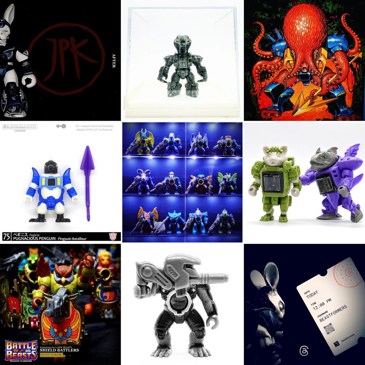 Beastformers's tweet photo. The "Best Nine" of 2023... Curious? The Annual Review 2023 / Preview 2024 post is NOW up on the Beastformers Blog; 2024 Year of the Wood Dragon!

Enjoy the Beasts! 

#レーザービースト #LaserBeasts
#Beastformers #ビーストフォーマー
#BattleBeasts #BeastSaga #ビーストサーガ https://t.co/ZE0GGUUFBV