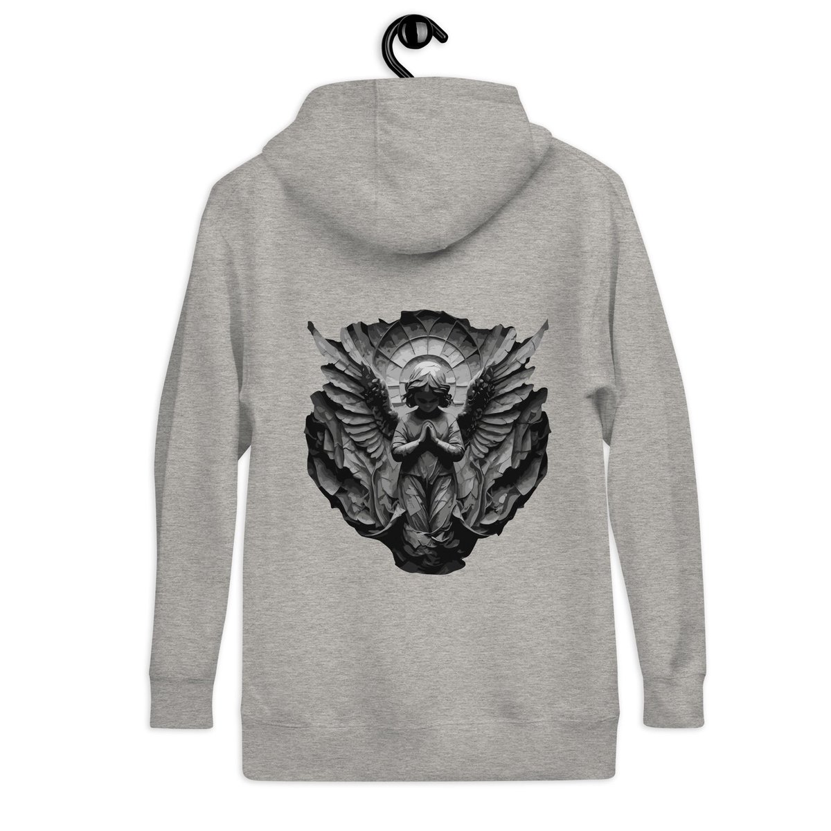 T__and__H's tweet photo. Unveiling the mystique in my latest drop – The Bidden Angel hoodie. 🖤 Elevate your style with a touch of celestial charm. #BiddenAngel #NewHoodieAlert https://t.co/21MI7myK8F