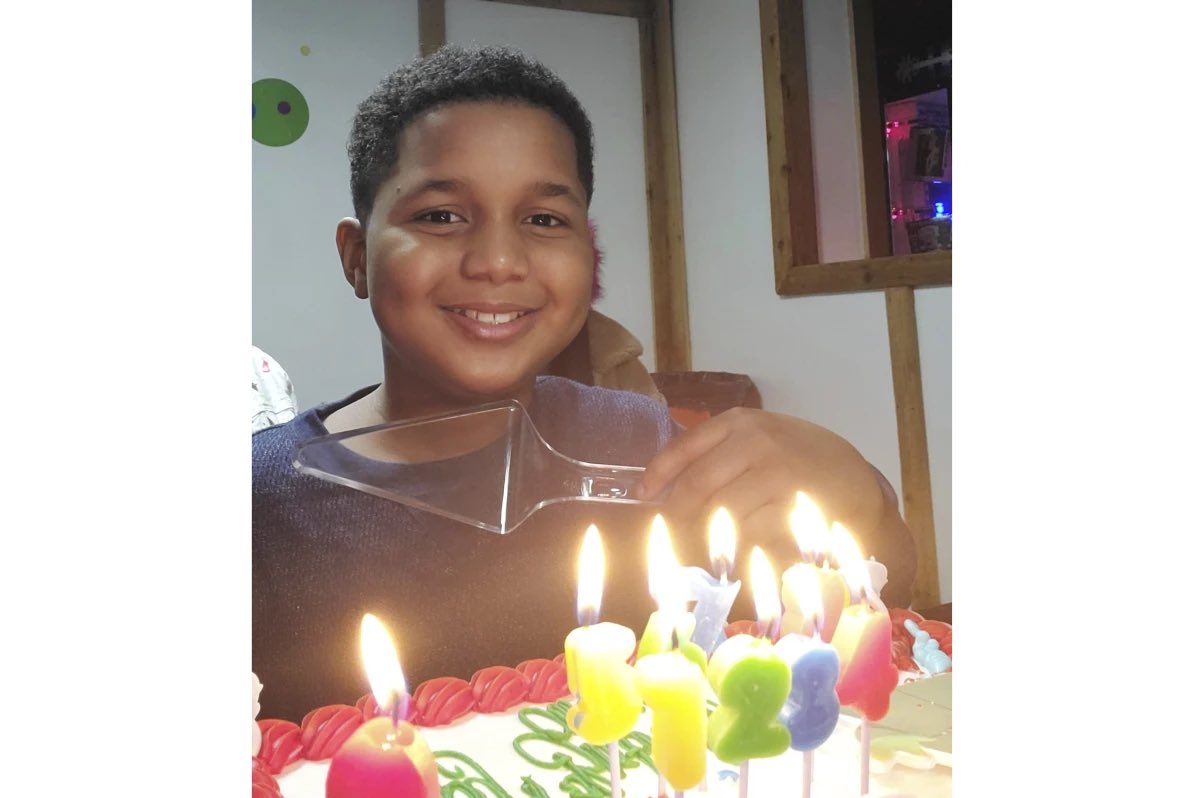 This is Ahmir Jolliff. At home, he was known as “Smiley”. 

Ahmir loved soccer, played the tuba and sang in choir. He had a habit of touching people on their shoulder and asking them how their day was.

On Thursday morning, Ahmir was killed at school in Perry, IA.