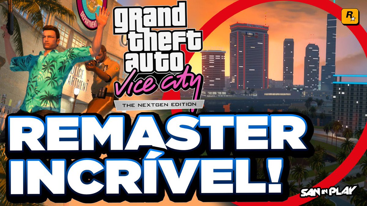 VÍDEO NOVO NO AR!                      

INCRÍVEL! ESSE É O GTA VICE CITY Remaster que TODOS QUEREM... - Superou a ROCKSTAR GAMES! (Veja!)

~Link no fio~                       

Ñ esquece de chegar com o LIKE PESADO e ajude dando RT                     

#GTAVI #gta6