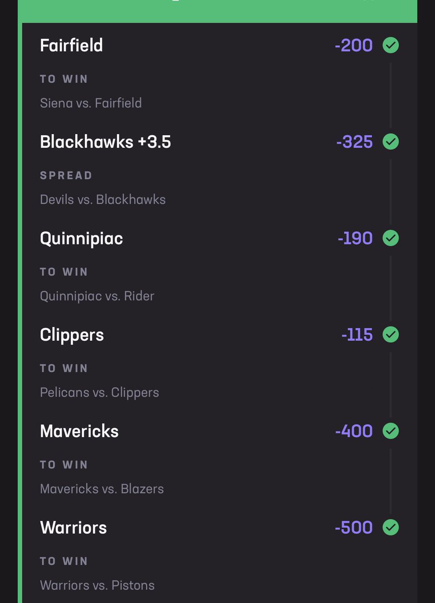 The streak continues didn’t wanna bet against Florida but aye lol