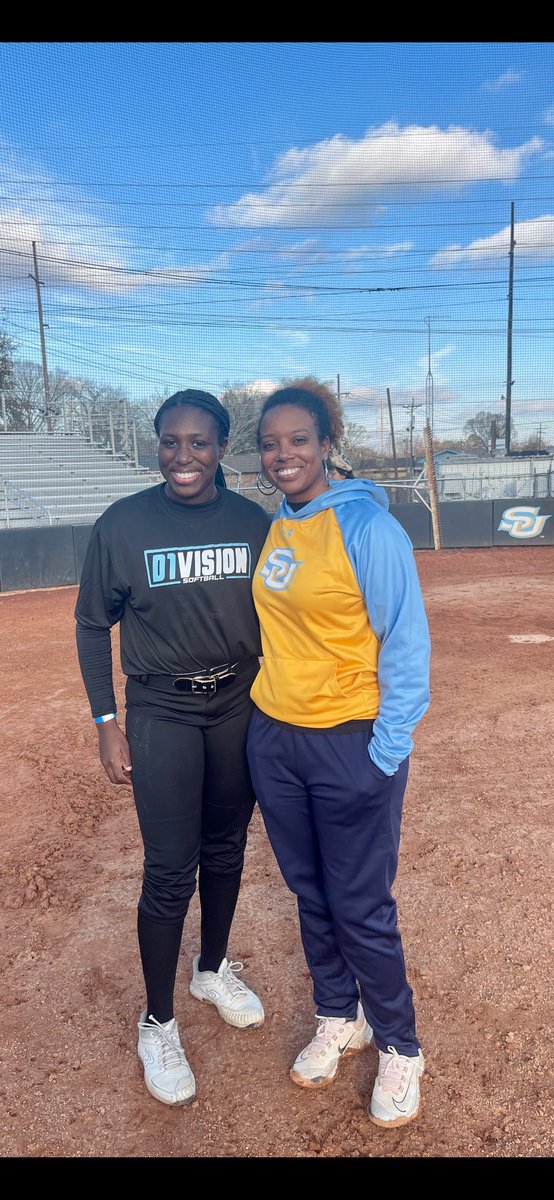 KaydrianF's tweet photo. I had a great time today camping in Baton Rouge at the Brittney Williams New Year’s Clinic. Thank you @SUsoftball_  and coaching staff for a great camp! 
@d1vision_sb @commit2HBCU https://t.co/fYxqUXdSIR