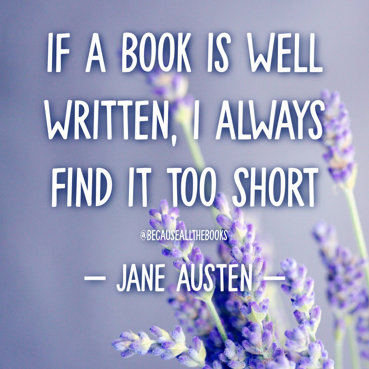 So very true.

#BecauseAllTheBooks #AuthorQuotes #ReadTheBook #ReadingLife #ReadingLove