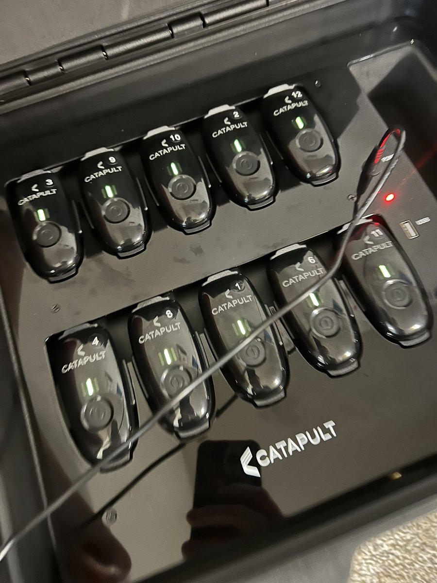 Power &amp; Speed - tracking GPS in training. <a href="/catapultsports/">Catapult</a> it’s basically to monitor training loads and volume (not just about tracking highest Max Speed). #coaching #training #sportscience #data #TBKathletics 
<a href="/ErinEwers/">Erin Ewers</a> <a href="/lydiaamyers/">lydia</a> 
#D1soccer