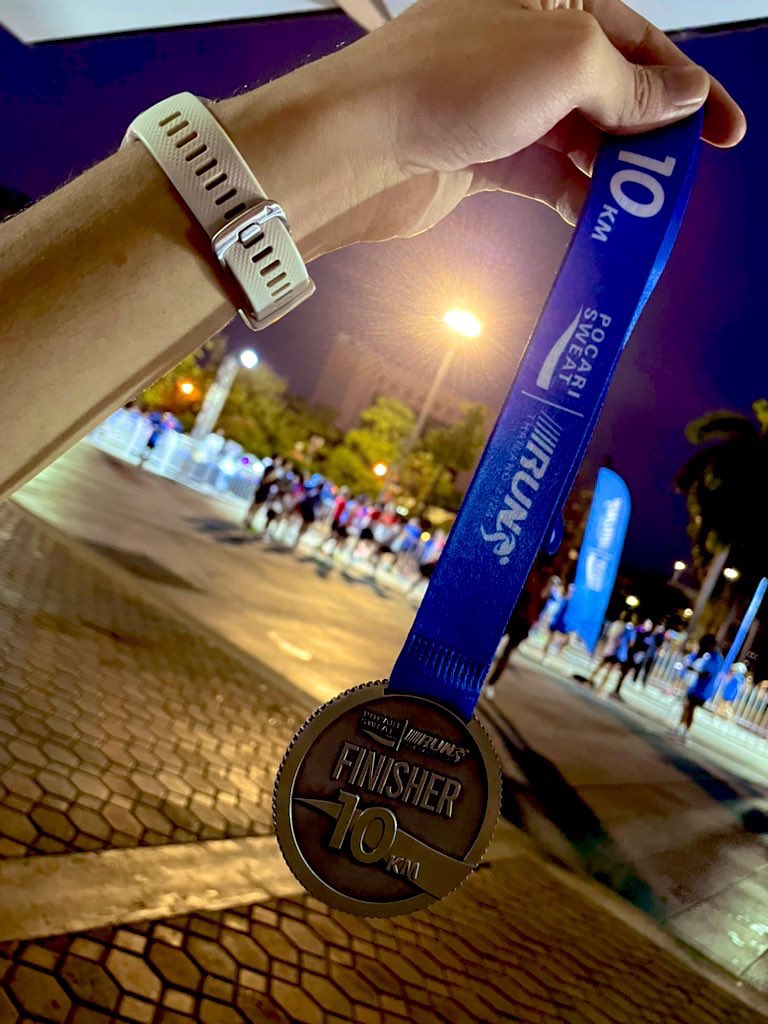 SkyTrakan's tweet photo. มาวิ่ง ❌
มากินข้าว ⭕️ 

(10 Km 58.48 นาที)

#PocariSweatRunThailand2024 
#TimeToProveYourself https://t.co/WwsQXuNyzo