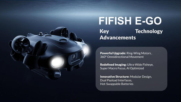 #Qysea's new #UnderwaterDrone looks dope, but it deserves a better #camera zorz.it/46R60Av | #JaronSchneider #FifishEGo #drone #Fifish #UnderwaterCapture #UnderwaterRobotics #equipment