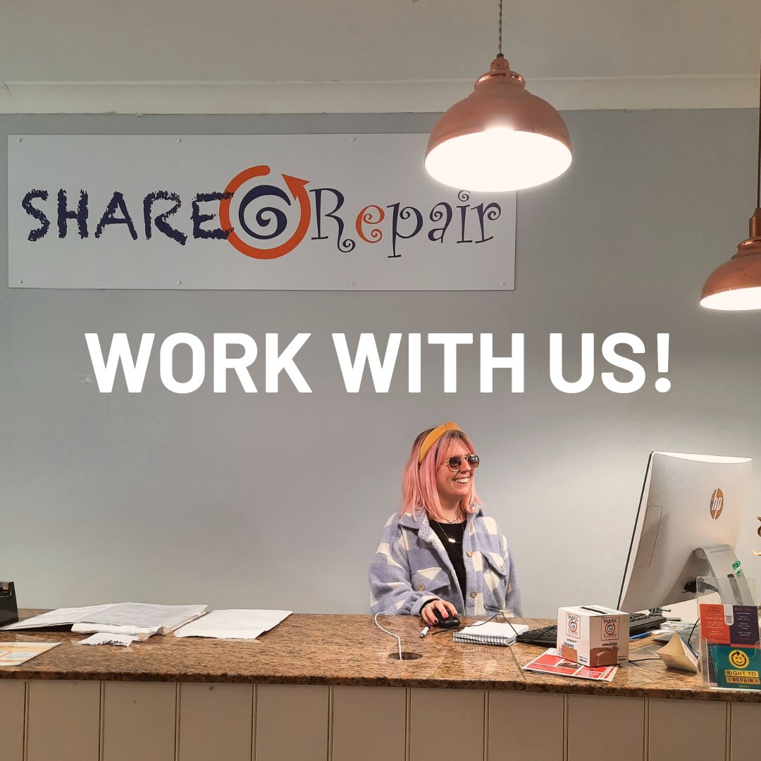 We're #Hiring!✨

We're looking for someone to become our Community Projects Manager!

If you're interested don't hesitate to take a look at the role through the link below or on our website, and apply by Friday 12th January to join our brilliant team!
shareandrepair.org.uk/news/community…