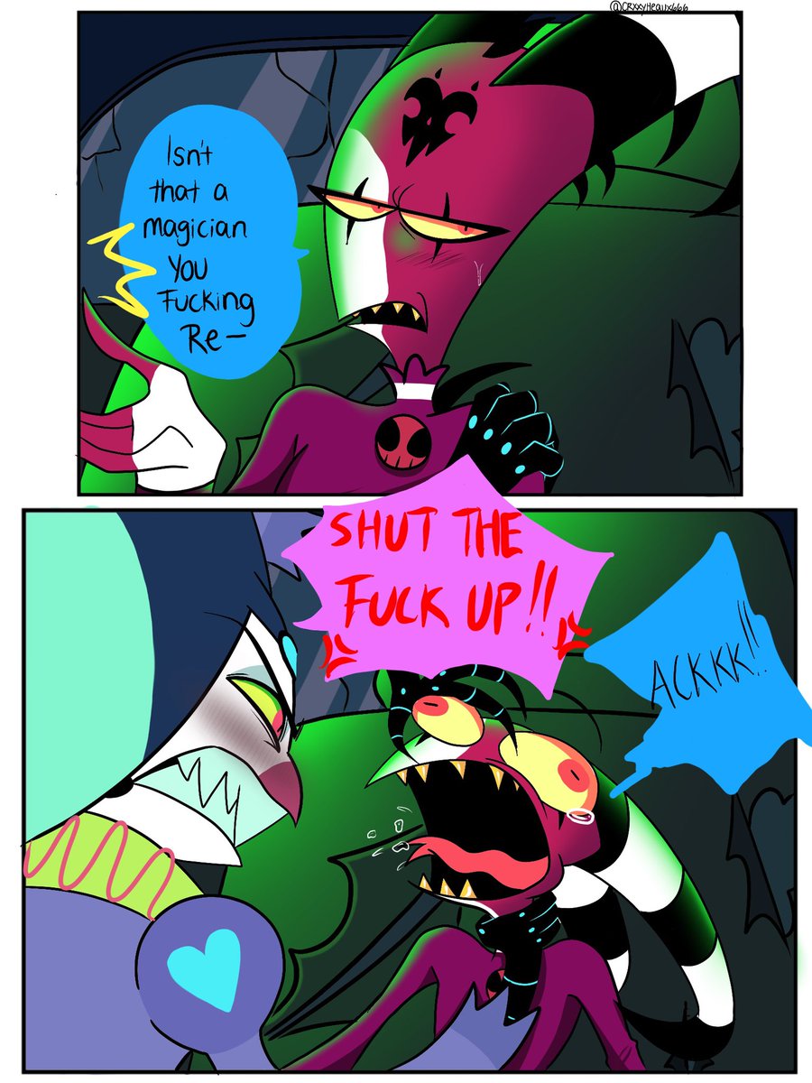 My birthday wish was to finish this today 
(I made a lot of mistakes but I wasn’t about to go and fix them )

#HelluvaBoss #HelluvaBossFanart #Blitz #Fizzarolli #BlitzFizz