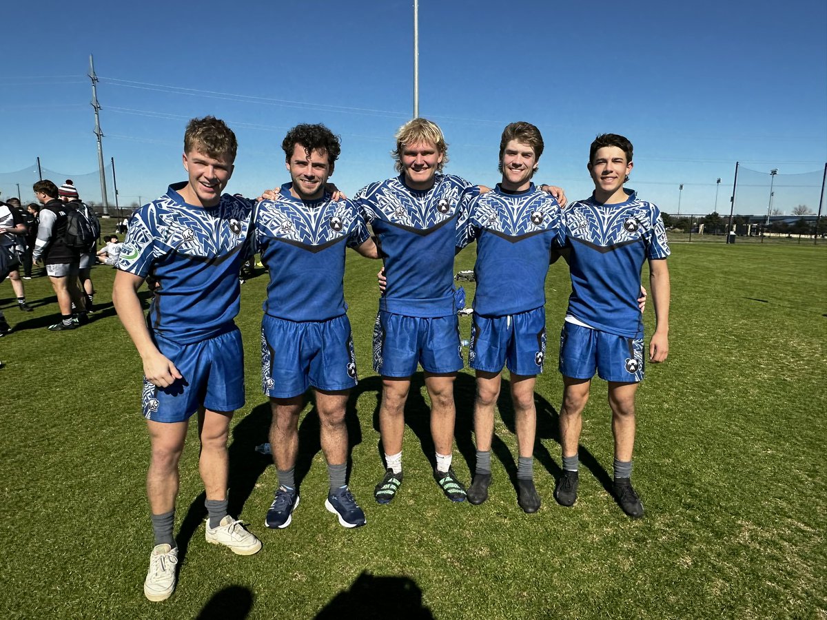 Some familiar faces making their appearance for the Collegiate Rugby All Stars!

Congrats to Owen, Baylor, Ben, Cole, and Justin!🔥