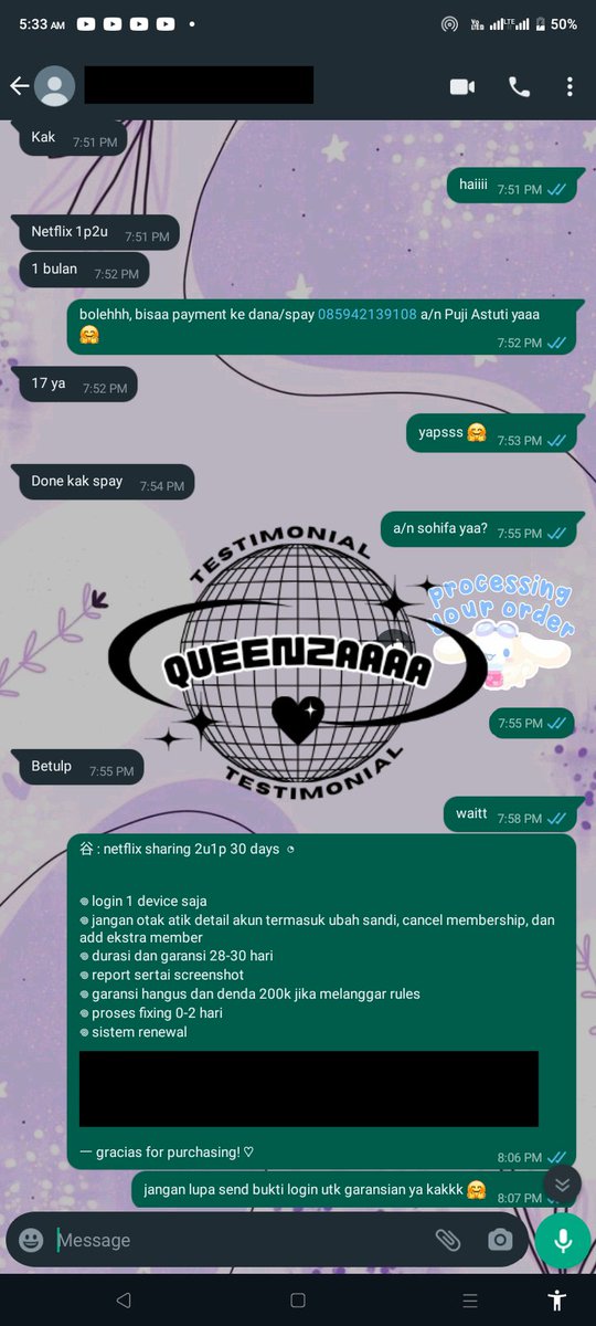 _queennzaaaa's tweet photo. Testi 21-24
Thankyou Customer💗 https://t.co/1coyxBjnvI