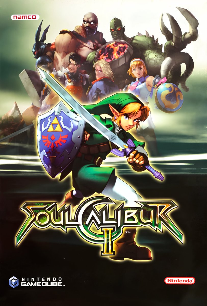 Jeu SoulCalibur II - Nintendo GameCube - Bon état, Boîte Et Instructions Incluses