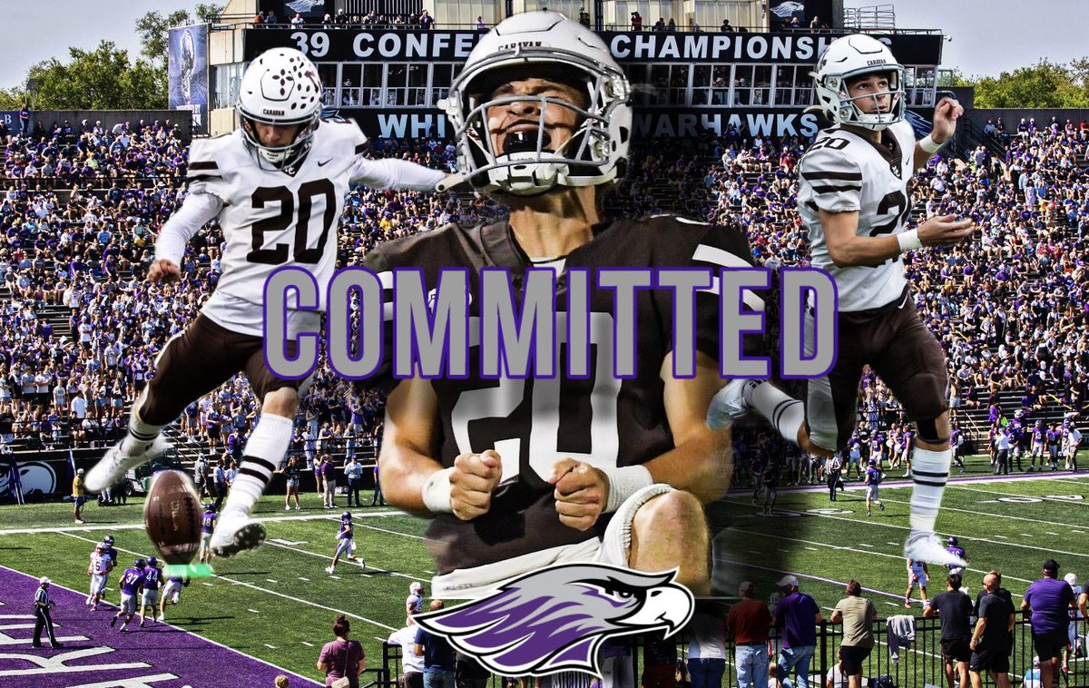 Excited to announce I’ve committed to University of Wisconsin - Whitewater. Big thanks to everyone who made this possible. #Poundtherock @CoachMartin36 @CoachRindahl @CoachCampos_ @WarhawkFootball @CNendick25 @Chris_Sailer @CaravanFootball