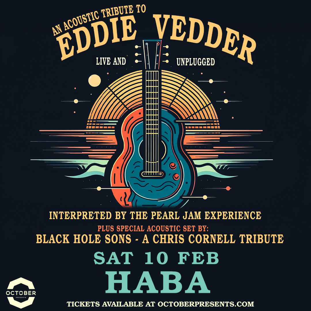 OctoberPresents's tweet photo. 𝐔𝐧𝐩𝐥𝐮𝐠𝐠𝐞𝐝 &amp; 𝐔𝐧𝐟𝐨𝐫𝐠𝐞𝐭𝐭𝐚𝐛𝐥𝐞!
This Eddie Vedder and Chris Cornell acoustic tribute is one not to miss!
⇢ https://t.co/PNLLa4Gld4 https://t.co/NLdXSf3QbT