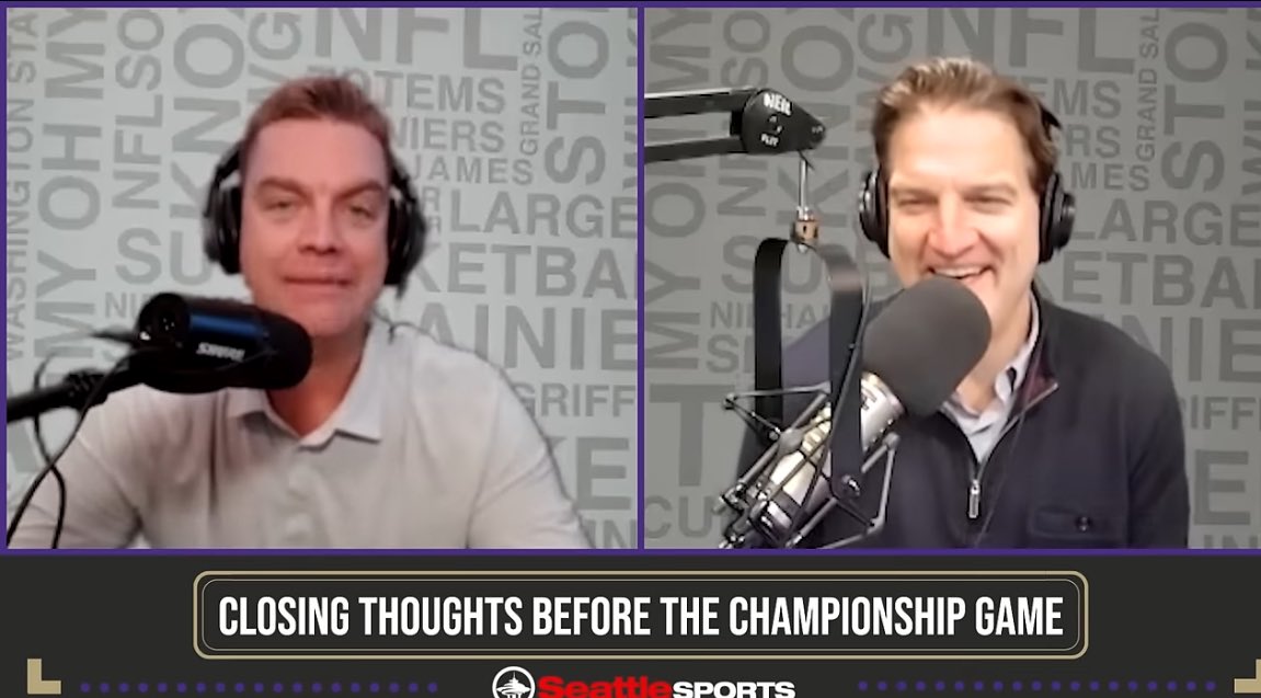 Huard brothers Passing Time before the Natty! <a href="/UW_Football/">Washington Football</a> <a href="/BrockHuard/">Brock Huard</a> <a href="/damonhuard/">Damon Huard</a> <a href="/710espnseattle/">710 ESPN Seattle is now Seattle Sports</a>