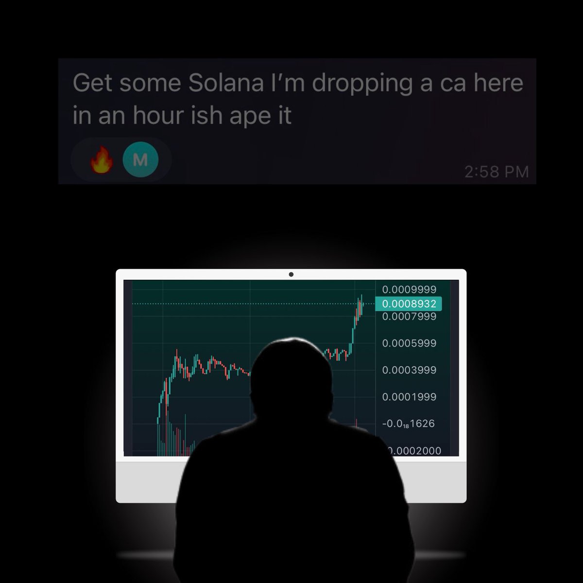 little Saturday night heater, you simply don’t fade these gentleman. 

$SEALS 50k > 1M