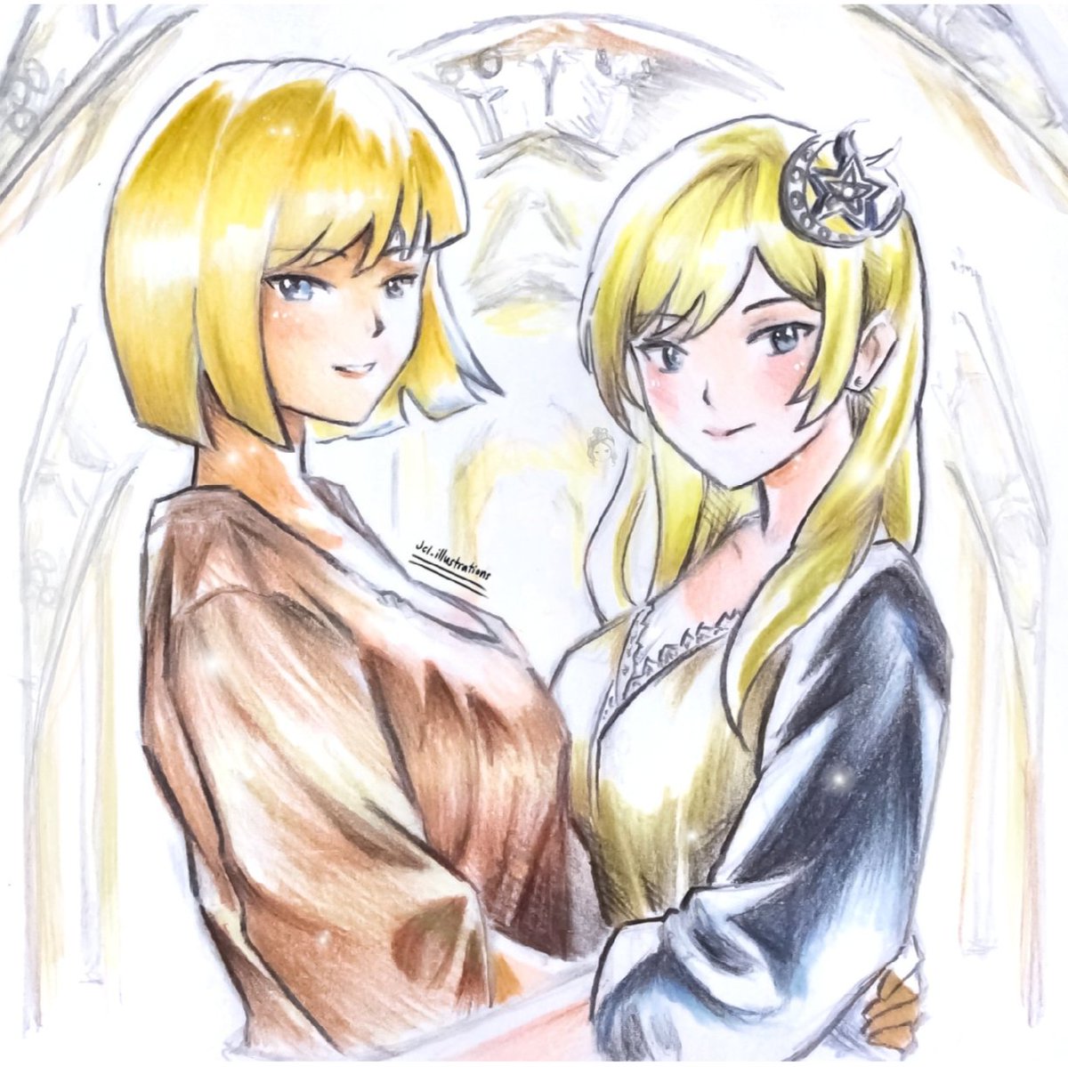 Mythic Heroes' Nephthys and Artemis.