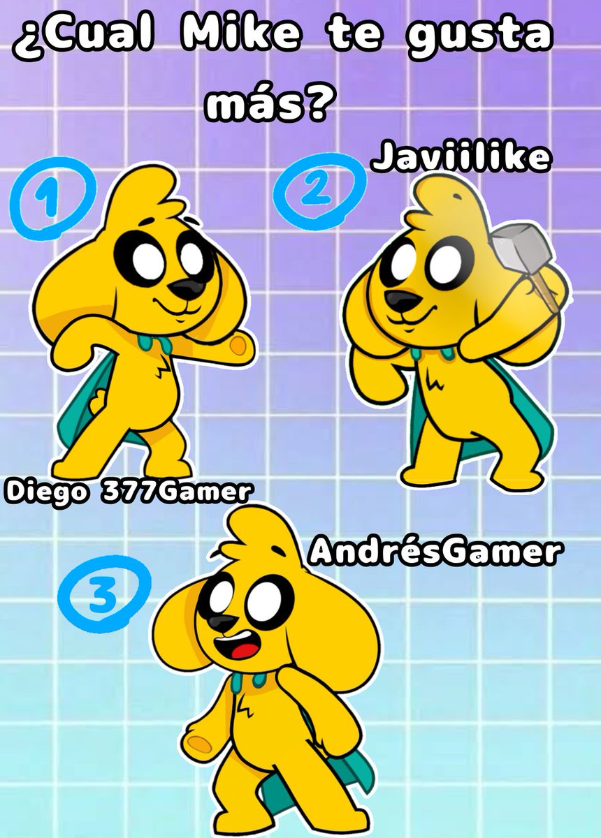 Diego377Gamer's tweet photo. ¿Cual Mike te gusta más ? 
@AndresgamerC 
@mklk72196 
@Diego377Gamer https://t.co/k7PRAPaTTu