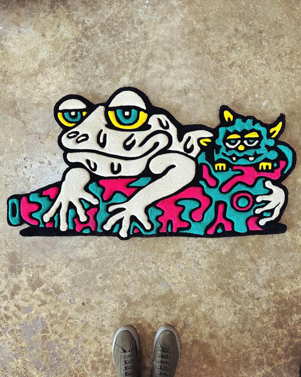 Killer Acid rugs by <a href="/DavidNottt/">DN</a>