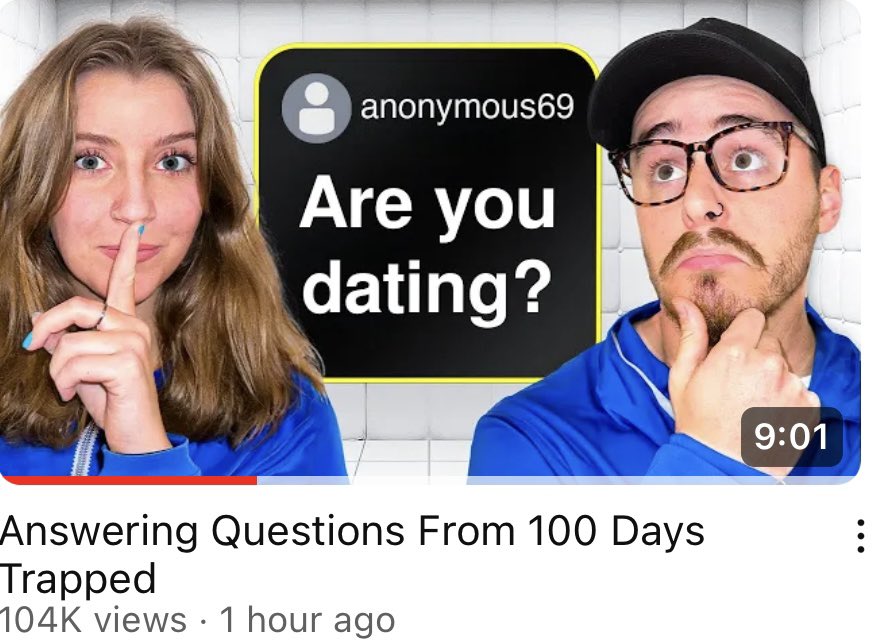 sooztaylorr's tweet photo. New Video Out Now Answering All Your Questions! @baifield 
Over 100K views in one hour …. You guys are insane!!!!! Thank you x a million 

If you haven’t seen it, click below! 
https://t.co/VfGXl5Tr12 https://t.co/eoz71hcC5J