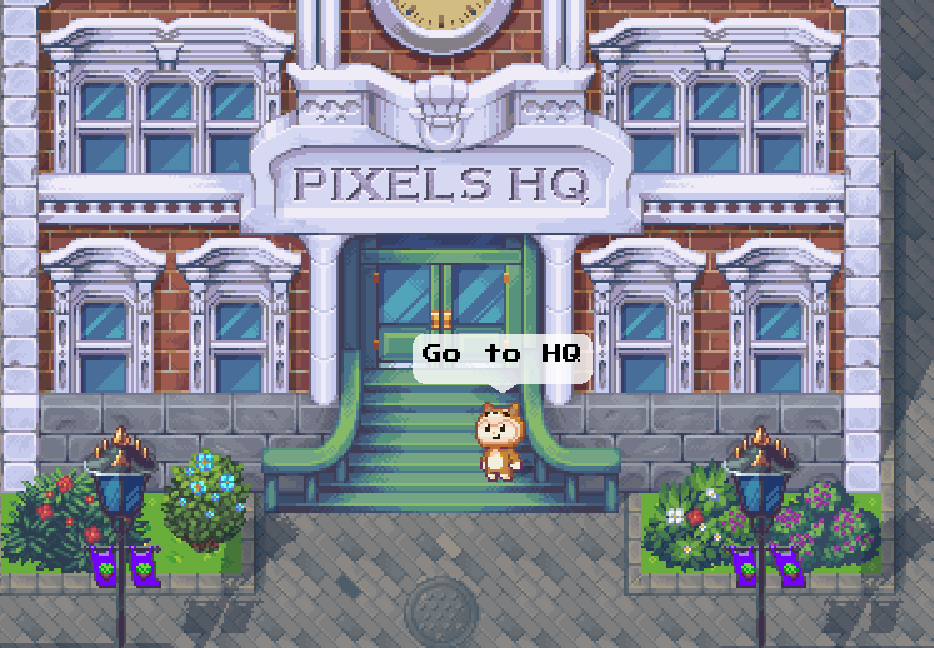 OMG OMG OMG
NEW QUEST JUST DROPPED!
<a href="/pixels_online/">Pixels</a> #PIXELSP2A $Pixel $kitty
You need some help? check this out! 🧵
💎Step 1💎
Go to HQ