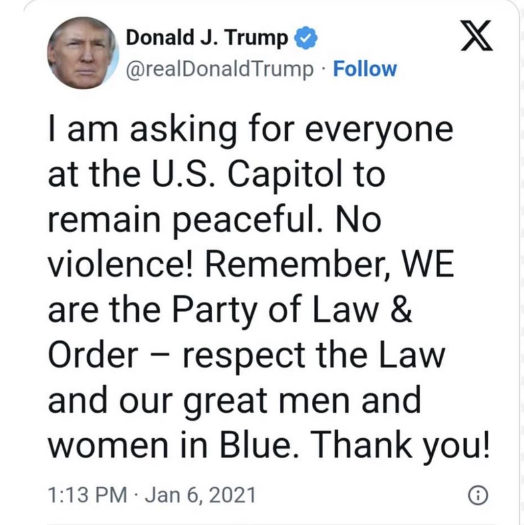 laralogan's tweet image. Everything you need to know and Jan 6 in one tweet.