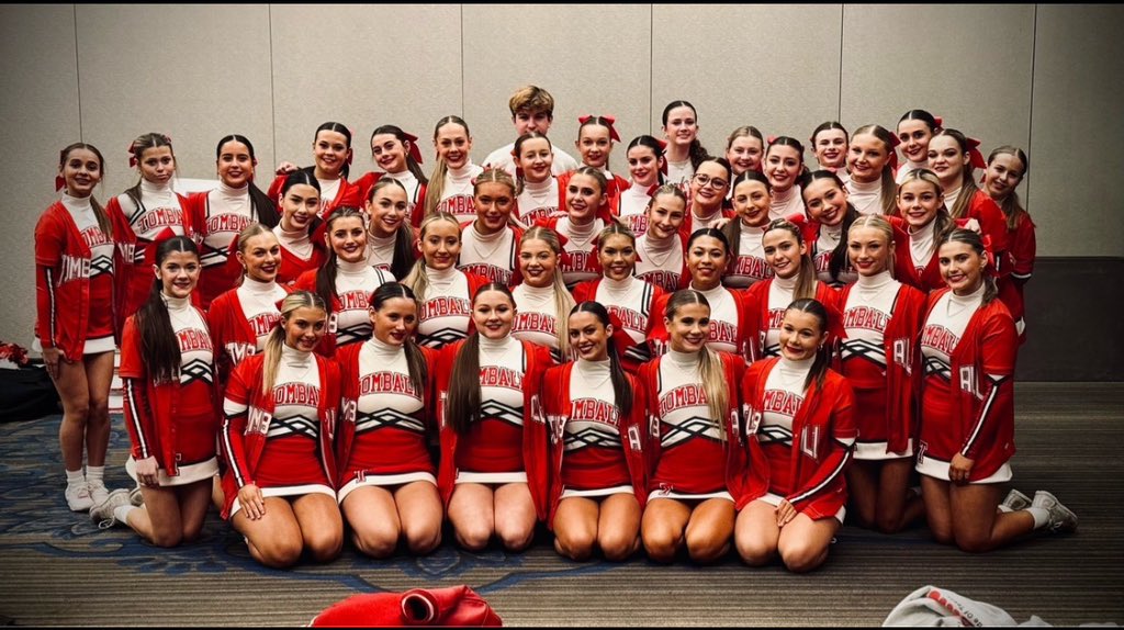 MJanezich's tweet photo. Out of 60+ teams our girls crushed it and made the top 20 moving onto finals tonight!!! Say some prayers and cheer them on from afar as they compete for the UIL State Champ title!!!! ❤️📣🐾 LETS GO COOGS!!!! #ThePrideOfTexas #weoverme #ccc https://t.co/munXOsgDc2