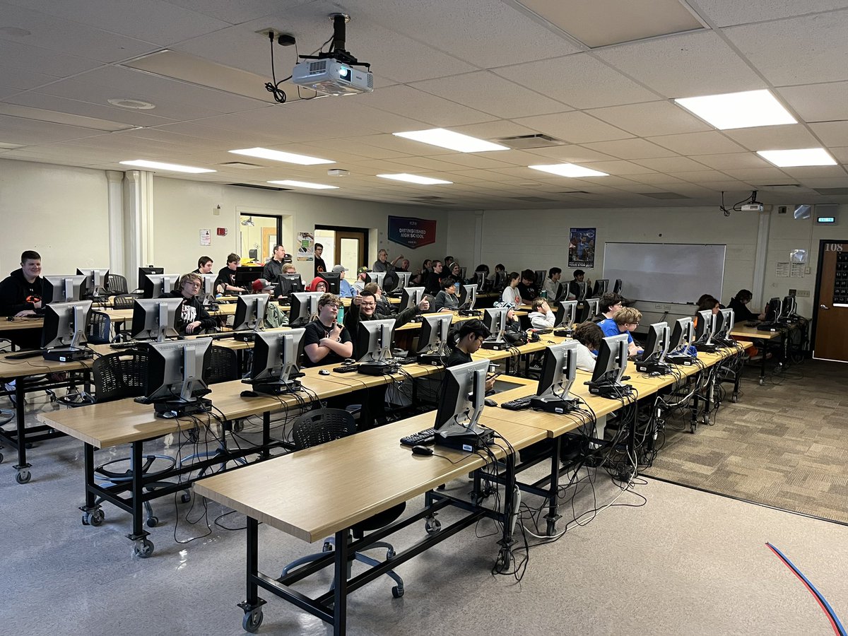 core2062's tweet photo. CORE 2062 is super excitited for 2024 Crescendo! We spent all day strategizing and planning our prototypes! (With a very productive and professional break for some dodgeball😄) Competition season can’t come soon enough! #omgrobots #frc #first #firstwisconsin #robots #steam https://t.co/HOGIArR9J9