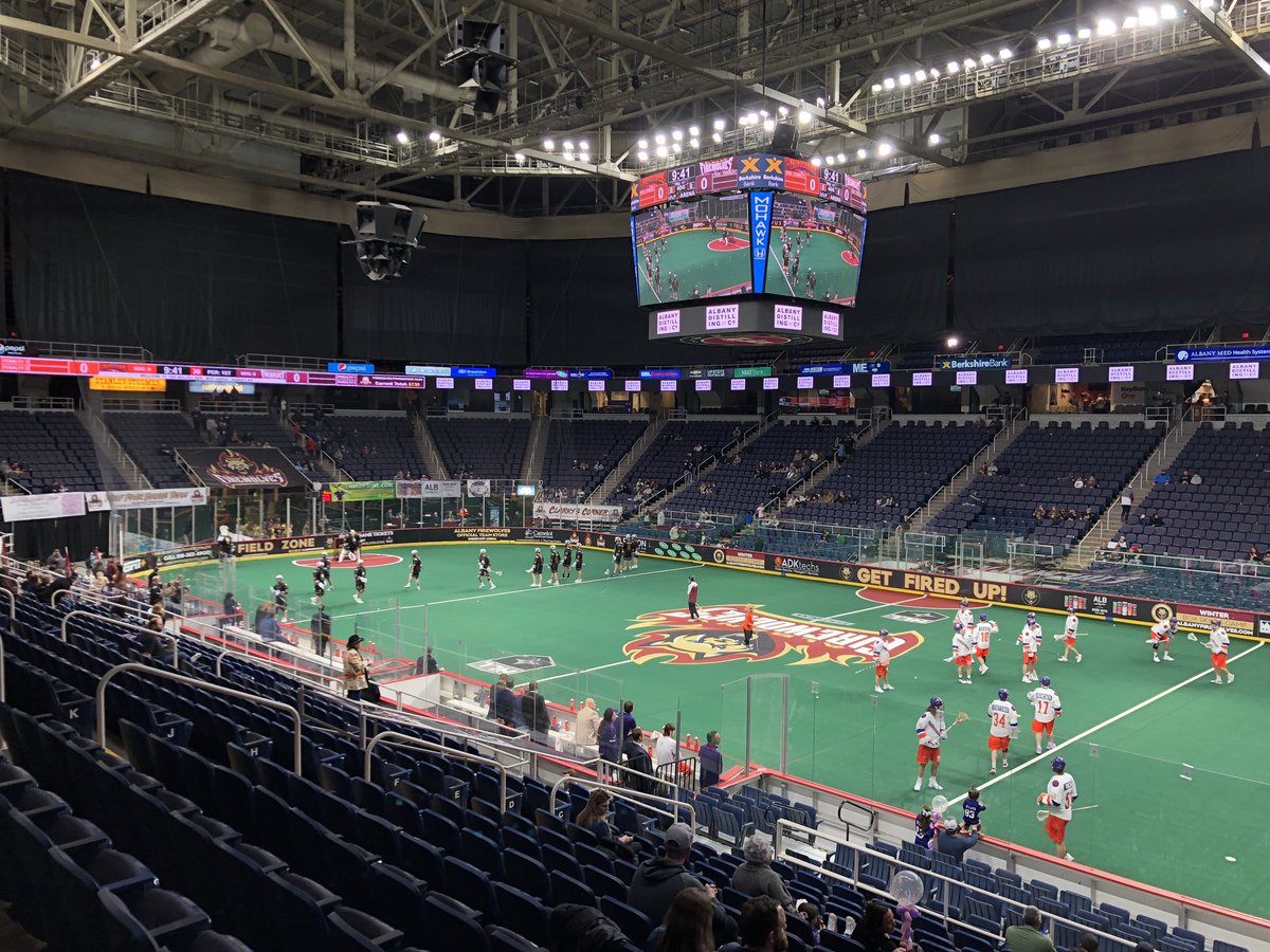 We’re about 11 minutes from game time in a big @NLL clash! The face offs between Joe Nardella and Jake Withers will be something to watch. Two really good teams going at it at @TheMVPArena tonight! We’re on ESPN+ and @My4Albany.