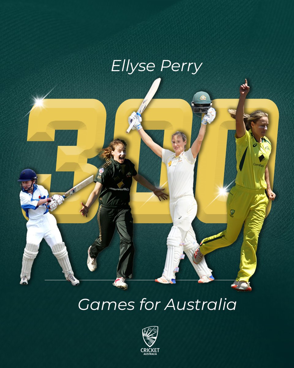 CricketAus's tweet photo. We'll be celebrating one of the greats in Mumbai tonight! 

Congratulations on an incredible milestone and thank you for everything you do for our sport, @EllysePerry ⭐️ https://t.co/COXqEWvccu