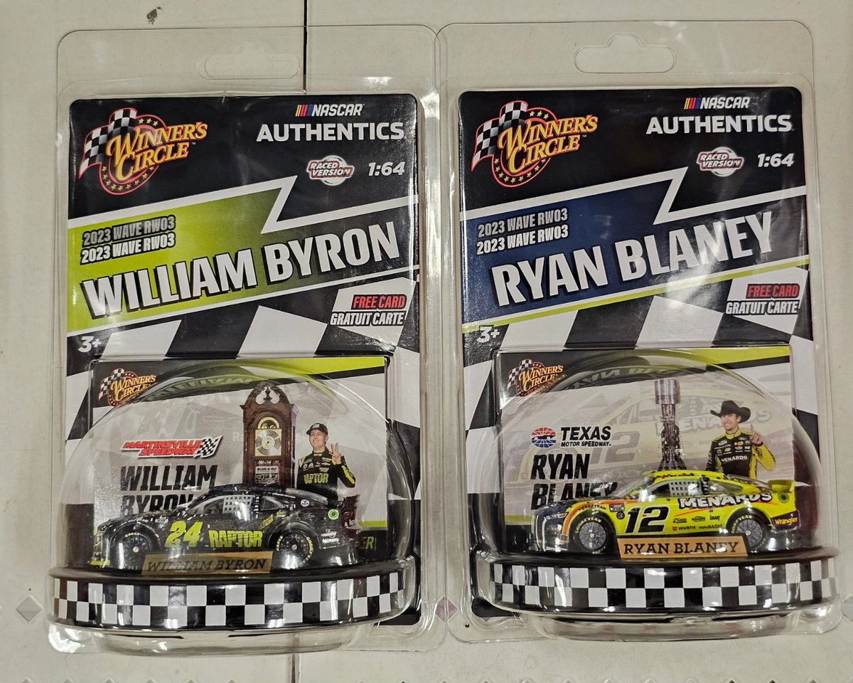 OriginalBigBry's tweet photo. My latest Target haul was successful y'all! Was able to find the "underwhelming" third wave from Winner's Circle today. I'm definitely picking up both of the Dover cars, how about y'all? 😁
#nascar #nascardiecast ##nascarauthentics #targethaul https://t.co/uBy9wKV7EL