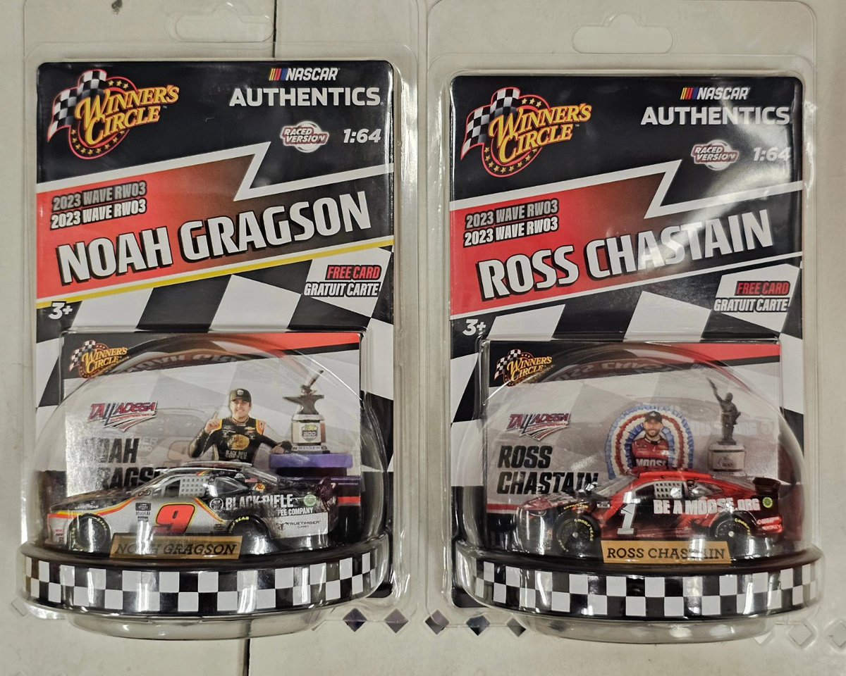 OriginalBigBry's tweet photo. My latest Target haul was successful y'all! Was able to find the "underwhelming" third wave from Winner's Circle today. I'm definitely picking up both of the Dover cars, how about y'all? 😁
#nascar #nascardiecast ##nascarauthentics #targethaul https://t.co/uBy9wKV7EL