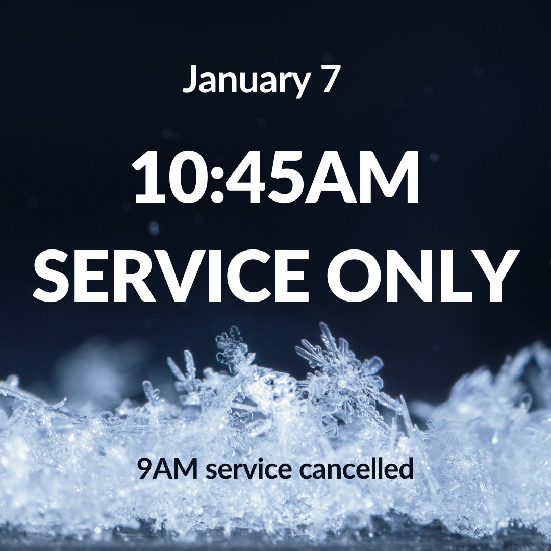 Please join us for our worship service at 10:45am Sunday morning!  No 9am service.