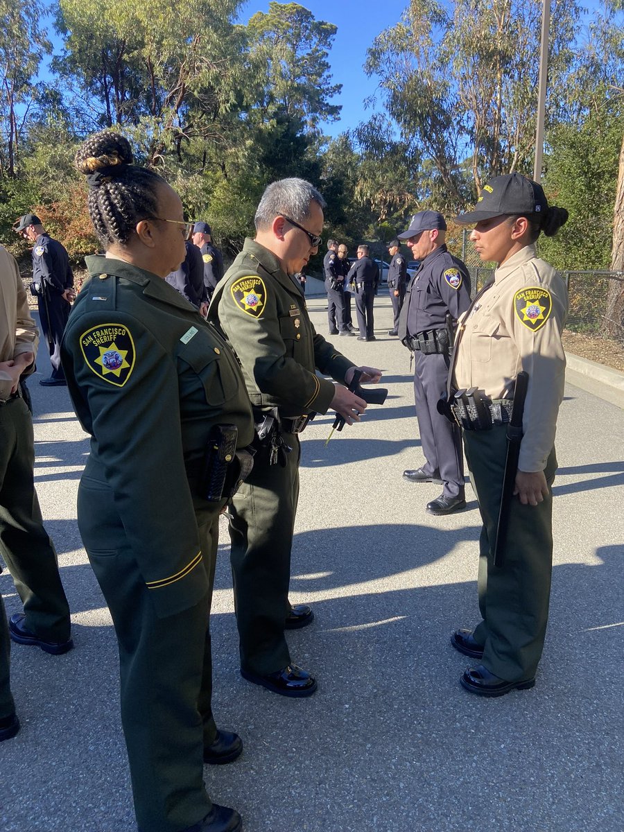 SheriffSF's tweet photo. Final Inspection for South Bay Regional Class 175! Youโre almost to the finish line. See you in two weeks at your graduation! #EyeOnThePrize #SFSOTrainingUnit #deputy #Sheriff #sfsheriff #deputylife #sanfrancisco #JoinOurTeam ๐๐ป๐๐พ๐๐ฝ https://t.co/Kp2WzTKeei