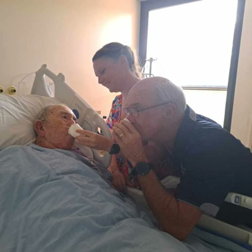 rebbyjj's tweet photo. On Friday we lost an incredible man, Grandpa Frank, just shy of his 93rd birthday. My fellow early riser, the observer. You are the kindest soul, forever unphased. You put up quite a fight. I'm honoured I was able to help you have your last few whiskeys earthside. ❤️ https://t.co/H8cYFl5h9B