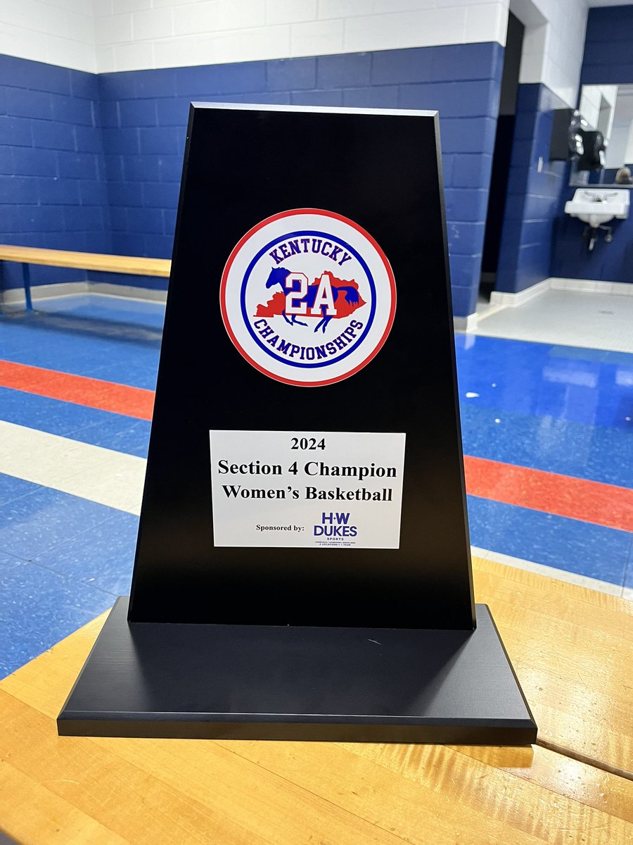 TCHSLadyCards's tweet photo. That’s a 3peat!!!

The Lady Cards are the 2A Section 4 Champions! We head down to Owensboro next week for the 2A state tournament. https://t.co/DXxT6VyOqL