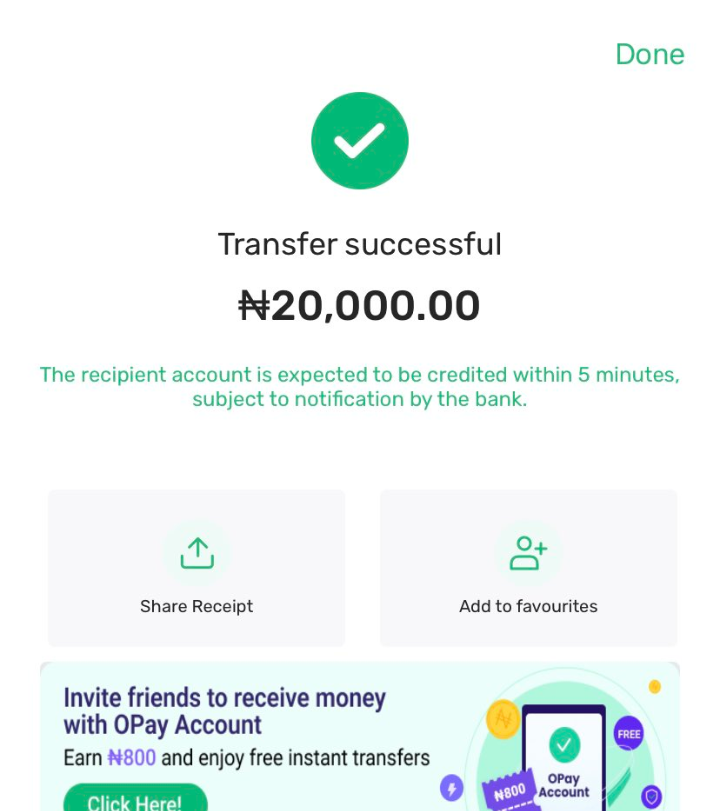 Money sent. First 2,000 should rt, like, FOLLOW ME & Drop Opay ACC Details!! Follow @kelvin53077.. ..and @ibitoye_jethro.... drop proof