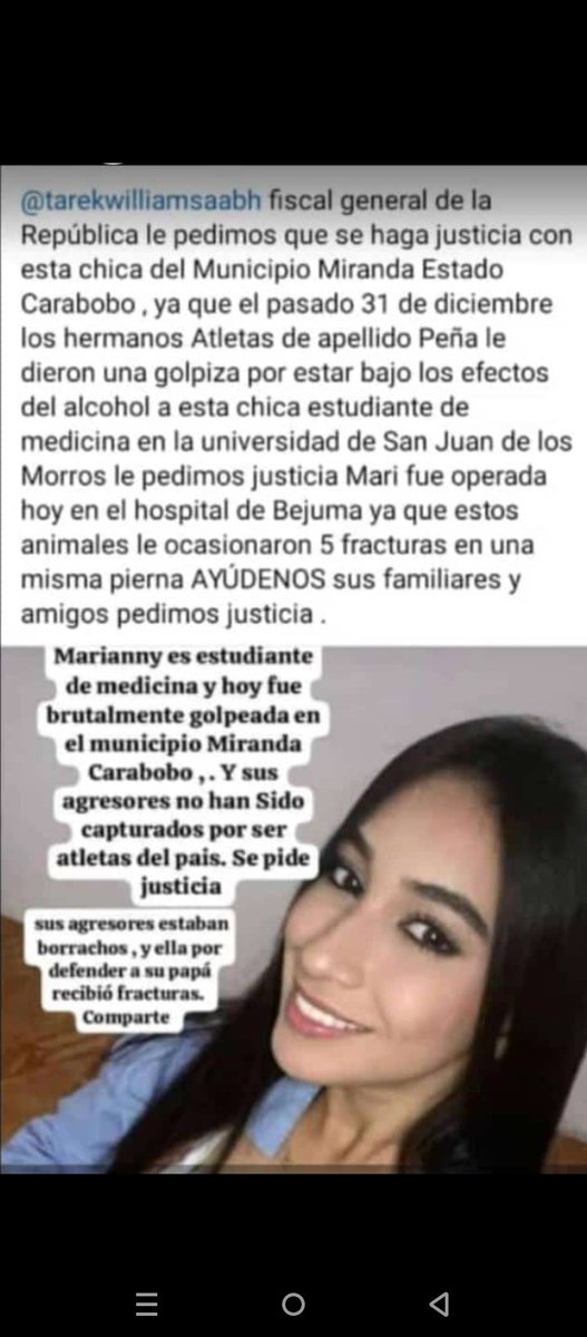 LasTejerias_'s tweet photo. @TarekWiliamSaab Esto fue el 31 de Diciembre y los organismos policiales no han hecho absolutamente nada Sr. Fiscal para que por favor haga justicia.
@columanasbj  camarada saludos  ayúdame a difundir esta información por favor https://t.co/2yvsrtSjrW