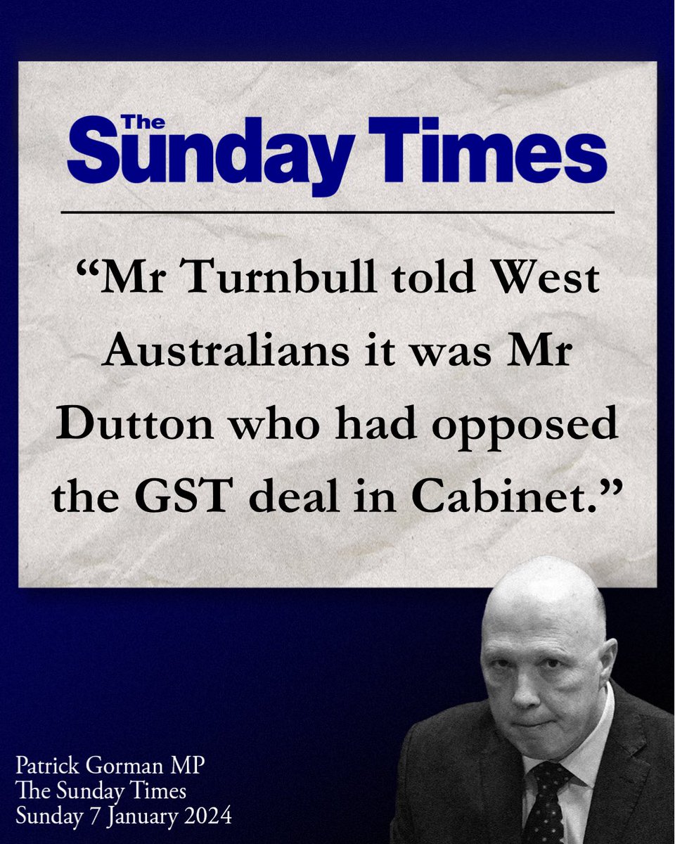 Patrick Gorman MP tweet media