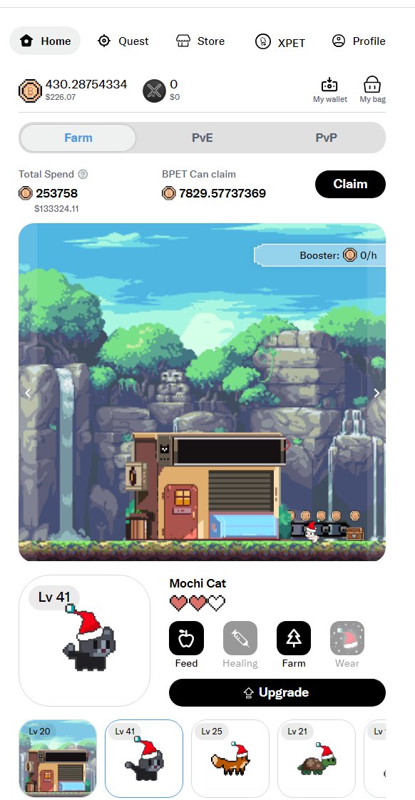 Twitter Pet - newly launched, first come first served. First, download the Google plugin and then claim it. Farm while browsing Twitter, zero investment, high potential rewards. 

Claim Code/Invitation Code: 
xpet_c164c0ad 

Official Website: xpet.tech 

Twitter: