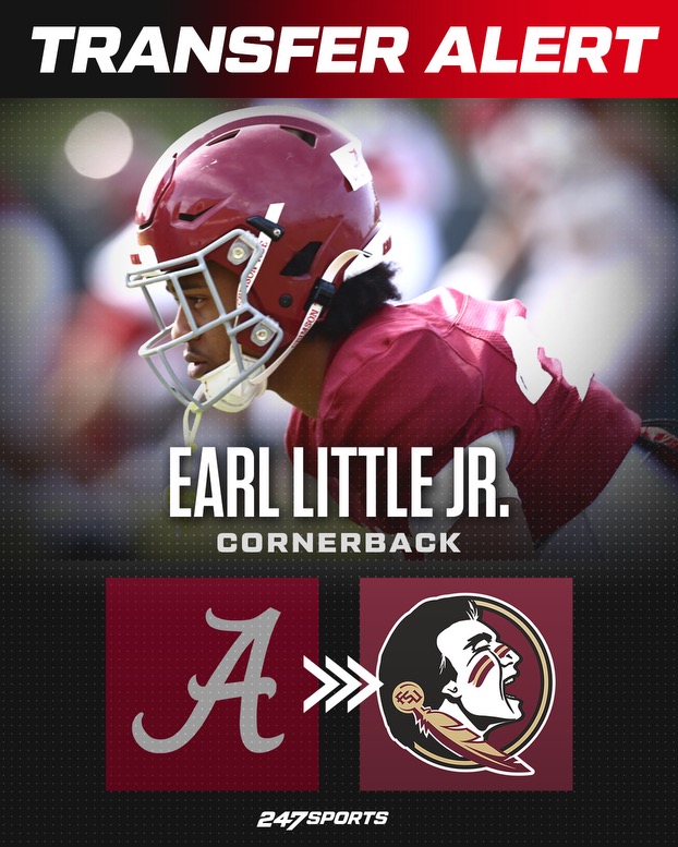 BREAKING: FSU land four-star DB transfer Earl Little II
247sports.com/college/florid…