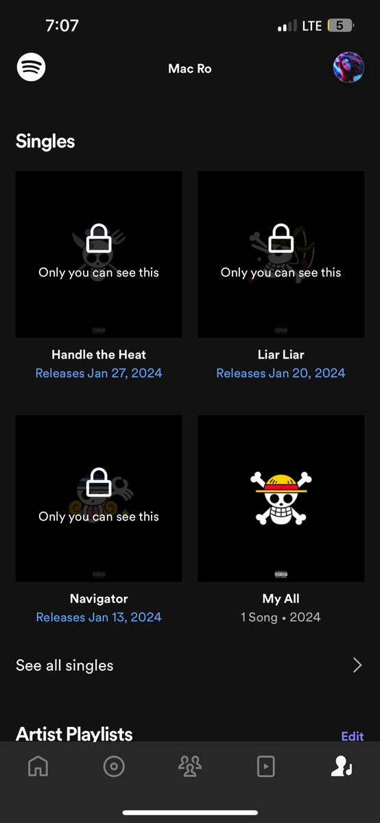 MustBeMac's tweet photo. Songs for January:

Luffy Rap - My All ft @ItsNickyTrakks 
Nami Rap - Navigator
Usopp Rap - Liar Liar ft @TyWeZee 
Sanji Rap - Handle the Heat https://t.co/Nwth5qus5k