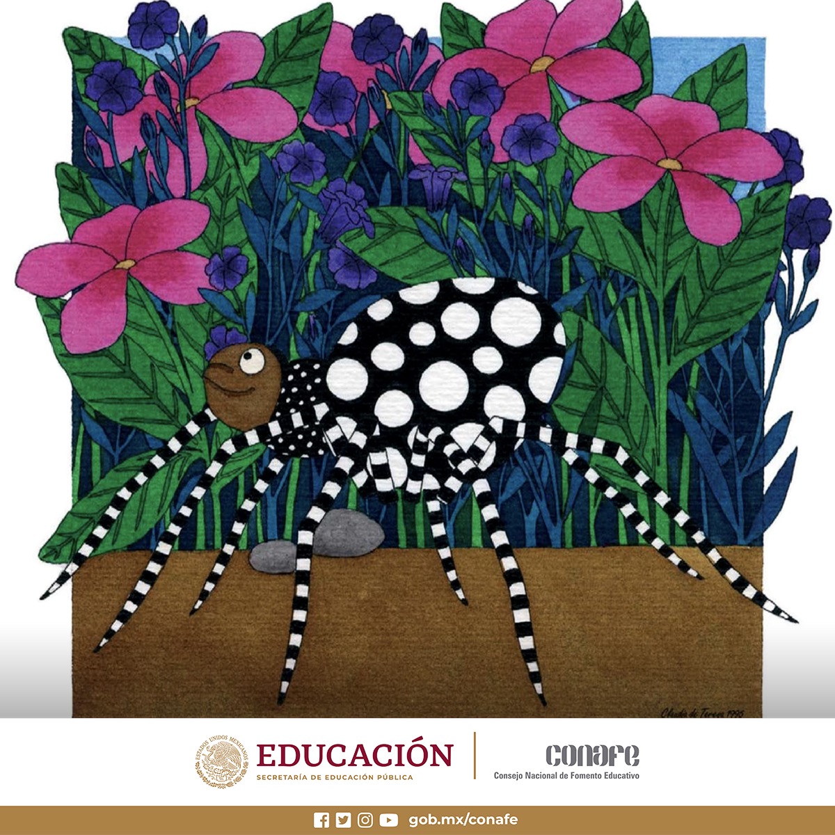 CONAFE_mx's tweet photo. Déjate sorprender por las travesuras de "La brujita Telaraña", un cuento para niñas y niños escrito por Alejandro Negrín e ilustrado por Claudia de Teresa. Historia de nuestra Colección "Pocas Letras".

Haz clic aquí:
https://t.co/8AqRVrcLmg

#LecturasCONAFE
@SEP_mx @Letamaya https://t.co/KHZmVWljPK