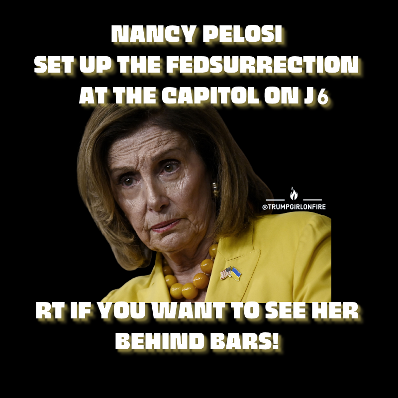 It's time to RELEASE Nancy Pelosi's emails and text messages for the Fedsurrection she let at the Capitol on January 6th.  

IT'S TIME!  It's time to inform the World about the Big Lie...

#TrumpGirlOnFire 🔥 #Insurrectionday #Pelosi