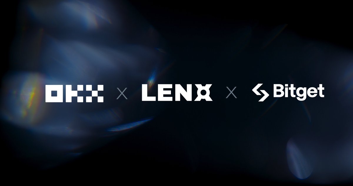 LENX_Finance's tweet photo. Introducing Official Partners of LENX
@okxweb3 @TokenPocket_TP @BitgetWallet