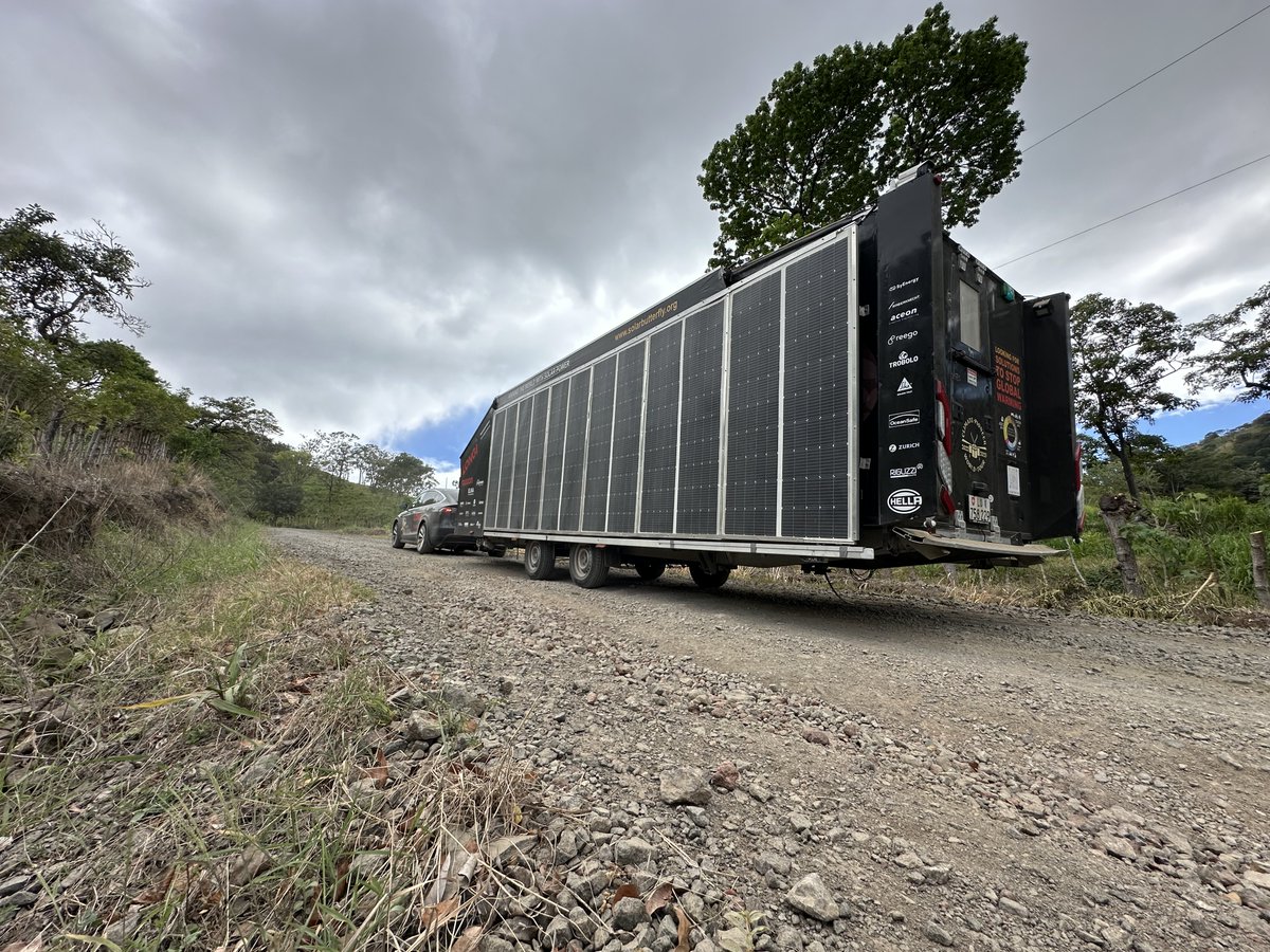 Our next destination is #Monteverde, where we are going to see an reforestations project.  However, getting there is somewhat of a struggle.

Stay tuned and follow us for  Eco adventure!

#SolarButterflyTour #LongiSolar #CostaRica