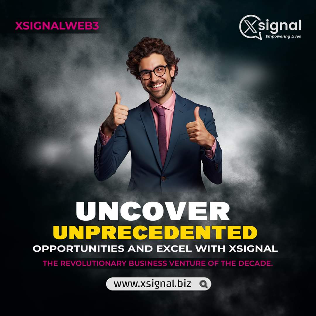 Rifatnasrin1991's tweet photo. Uncover unprecedented opportunities and excel with #Xsignal — The Revolutionary Business Venture of the Decade.

Startup Here:👇

https://t.co/TBxDEw3mLe

#Prosperity #Achievement #Xsignal #Growth #DigitalRevolution #web3 #NewFrontier #tech #opportunity #success https://t.co/MTEPLkVYkr