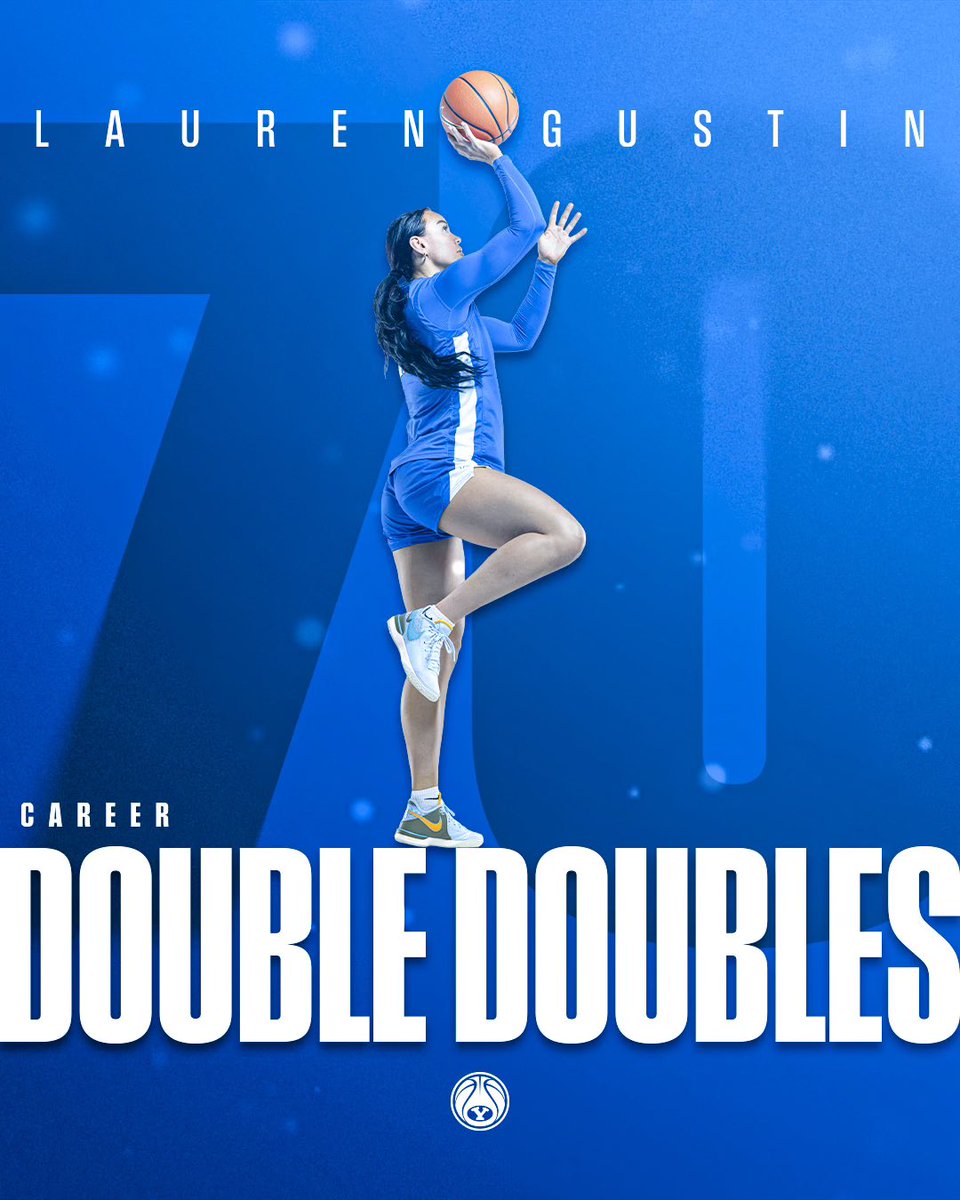 7️⃣0️⃣ CAREER DOUBLE DOUBLES AND COUNTING 💪