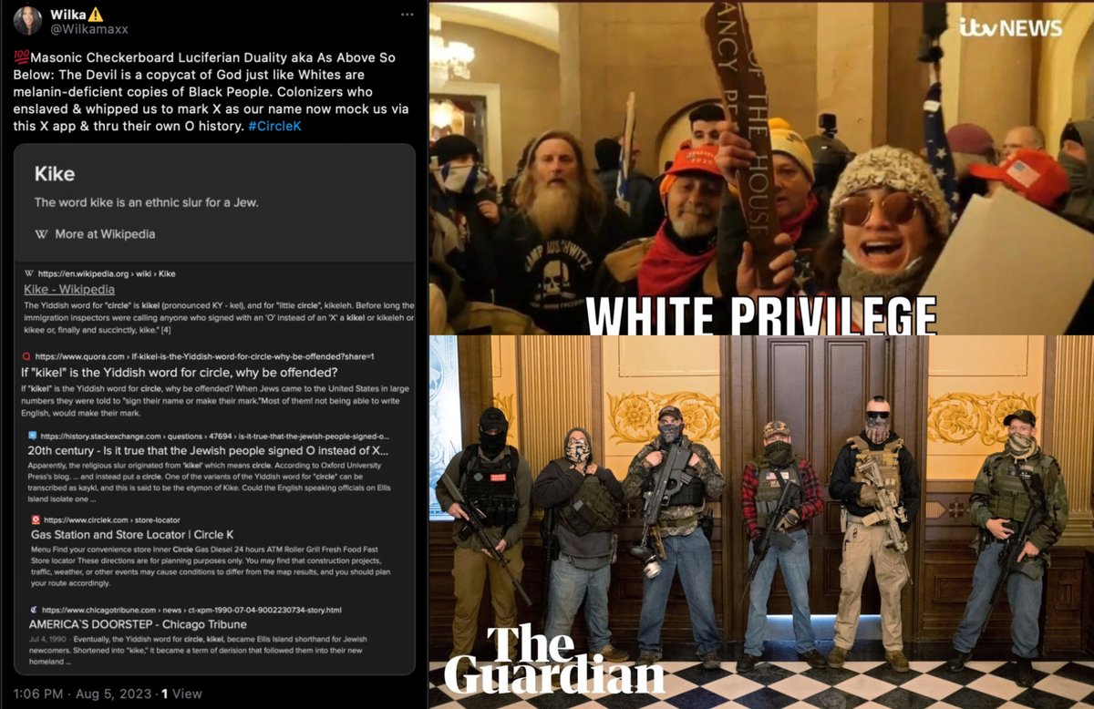 Wilkamaxx's tweet image. Freemason Insurrectionist Epstein #ZionistAreNazis
#CutTheCheck for #BlackFirst #ReparationsNow!